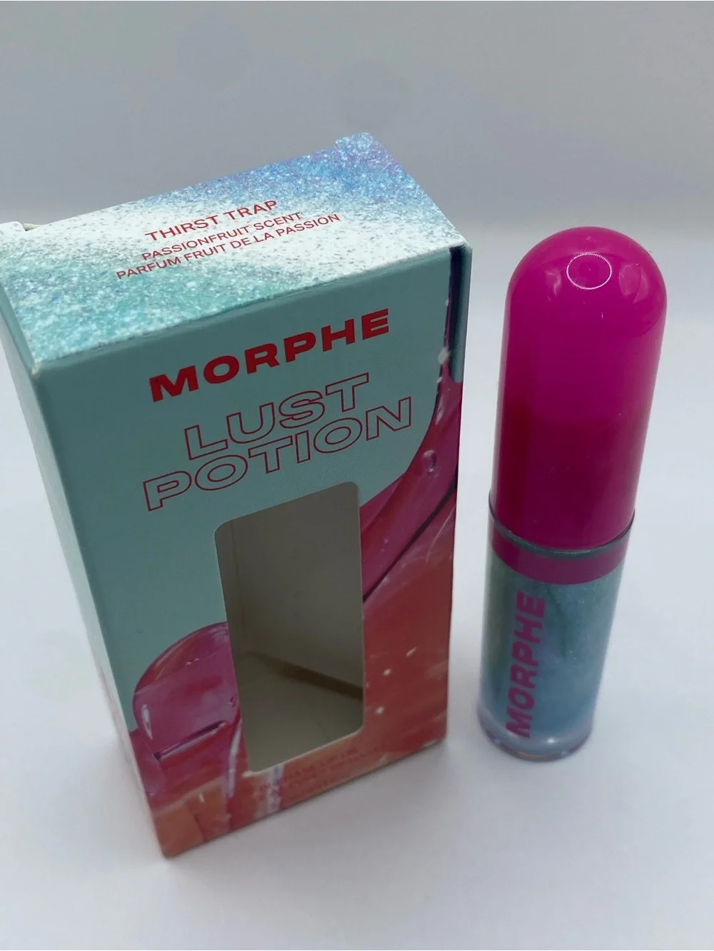 Morphe Lust Potion‎ Bi Phase Lip Oil Gloss THIRST TRAP 3.2mL / 0.11 fl oz NIB